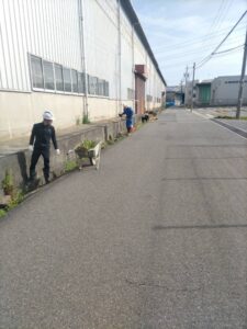 飛島工場　2026年4月　美化活動